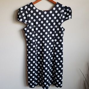 Ya Los Angeles | B/W Polka Dot Mini Dress
